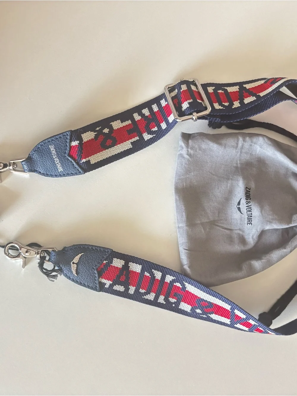Zadig & Voltaire detachable webbing
